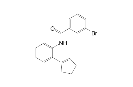 3-Bromo-N-(2-cyclopent-1-en-1-ylphenyl)benzamide