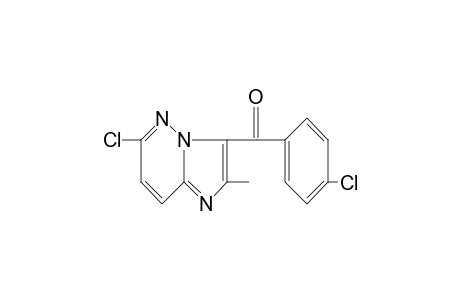 6-chloro-2-methylimidazo[1,2-b]pyridazin-3-yl p-chlorophenyl