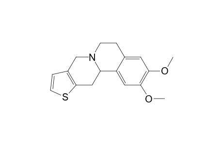 2,3-DIMETHOXY-5,8,12,12A-TETRAHYDRO-6H-BENZO-[A]-THIENO-[3,2-G]-QUINOLIZINE