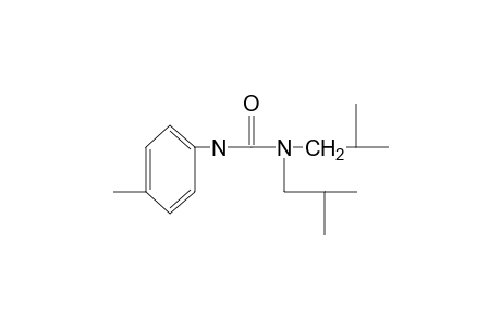 1,1-diisobutyl-3-p-tolylurea