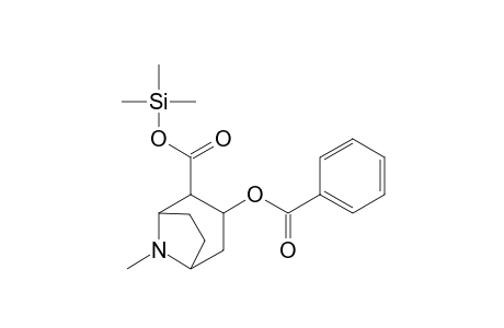 Cocaine-M (benzoylecgonine) TMS