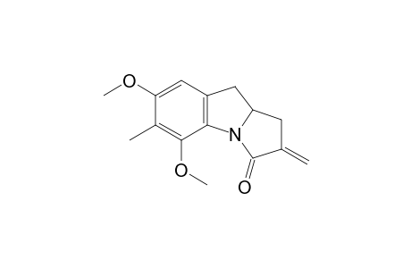 6,8-dimethoxy-7-methyl-2-methylene-3a,4-dihydro-3H-pyrrolo[1,2-a]indol-1-one