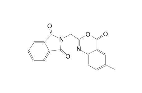 1H-isoindole-1,3(2H)-dione, 2-[(6-methyl-4-oxo-4H-3,1-benzoxazin-2-yl)methyl]-