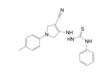 2-[4'-Cyano-1'-(p-tolyl)-2',5'-dihydro-1H-pyrrol-3'-yl]-N-phenylhydrazine-carbothioamide