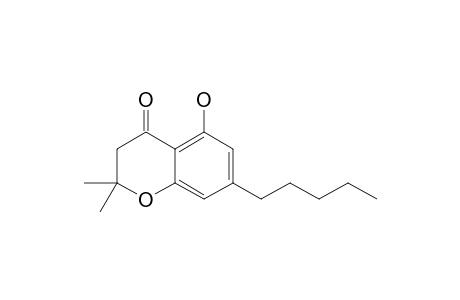 2,2-DIMETHYL-5-HYDROXY-7-PENTYLCHROMAN-4-ONE