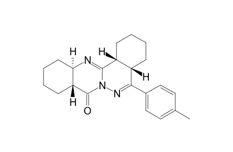 (4A-ALPHA,8A-ALPHA,12A-BETA,13B-ALPHA)-5-PARA-TOLYL-8H-1,2,3,4,4A,8A,9,10,11,12,13,13A-DODECAHYDROPHTHALAZINO-[1,2-B]-QUINAZOLIN-8-ONE