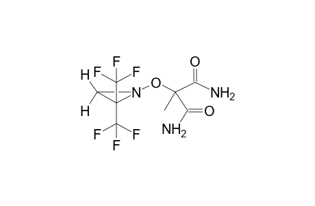 propanediamide, 2-[[2,2-bis(trifluoromethyl)-1-aziridinyl]oxy]-2-methyl-