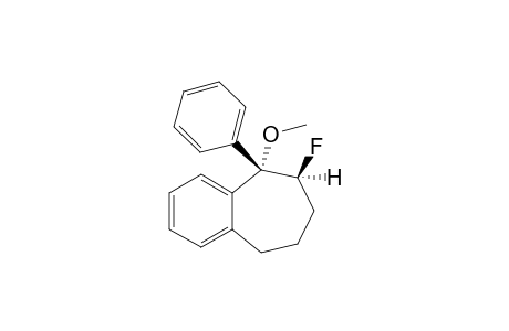 (+-)-r-1-Phenyl-1-methoxy-c-2-fluorobenzocycloheptane