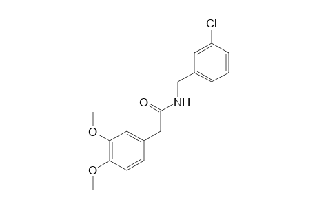 N-(m-chlorobenzyl)-2-(3,4-dimethoxyphenyl)acetamide