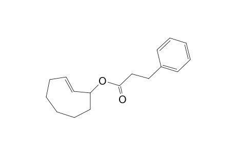 (E)-cyclooct-2-en-1-yl 3-phenylpropanoate