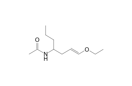 (E)-N-(1-ETHOXY-HEPT-1-EN-4-YL)-ACETAMIDE