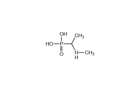 [1-(methylamino)ethyl]phosphonic acid