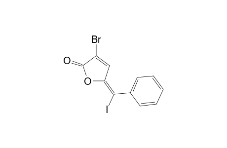 3-Bromo-5-[(E)-1'-iodobenzylidene]-2(5H)-furanone
