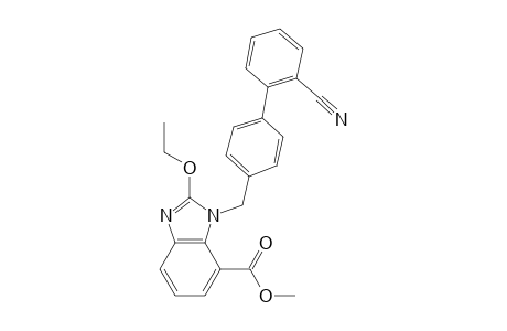 Methyl 1-[(2'-cyano[1,1'-biphenyl]-4-yl)methyl]-2-ethoxy-1H-benzimidazole-7-carboxylate