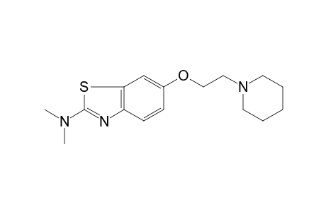 N,N-Dimethyl-6-[2-(1-piperidinyl)ethoxy]-1,3-benzothiazol-2-amine