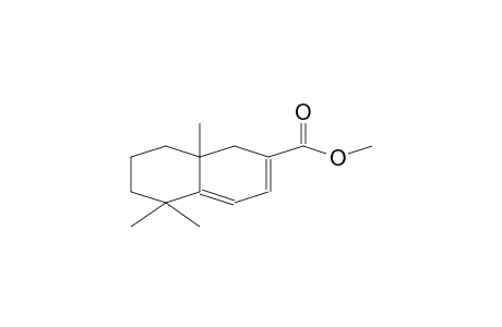 5,5,8a-Trimethyl-1,5,6,7,8,8a-hexahydro-2-naphthalenecarboxylic acid, methyl ester