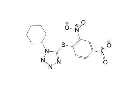 1-cyclohexyl-5-[(2,4-dinitrophenyl)sulfanyl]-1H-tetraazole