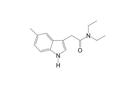 N,N-Diethyl-2-(5-methylindol-3-yl)acetamide