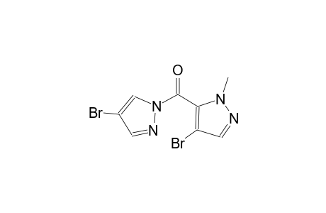 4-bromo-5-[(4-bromo-1H-pyrazol-1-yl)carbonyl]-1-methyl-1H-pyrazole