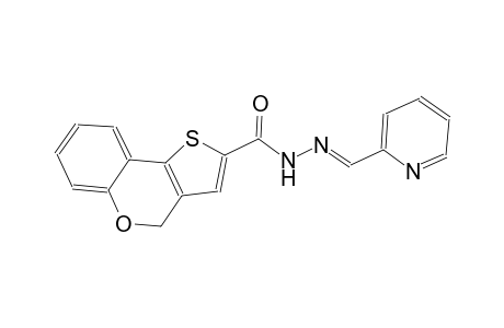 N'-[(E)-2-pyridinylmethylidene]-4H-thieno[3,2-c]chromene-2-carbohydrazide