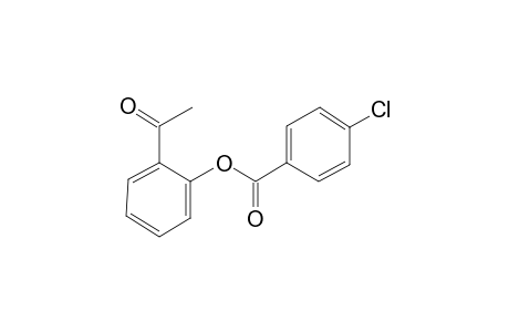 Benzoic acid, 4-chloro-, 2-acetylphenyl ester