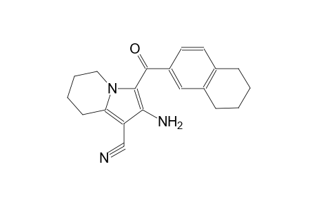 1-indolizinecarbonitrile, 2-amino-5,6,7,8-tetrahydro-3-[(5,6,7,8-tetrahydro-2-naphthalenyl)carbonyl]-