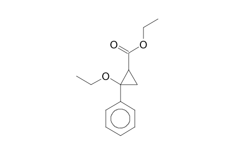 2-Ethoxy-2-phenyl-1-cyclopropanecarboxylic acid ethyl ester