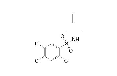 N-(1,1-dimethyl-2-propynyl)-2,4,5-trichlorobenzenesulfonamide