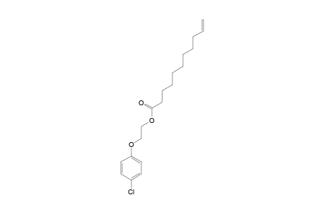 2-(4-CHLOROPHENOXY)-ETHYL_10-UNDECENOATE