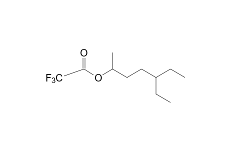 Trifluoroacetic acid, 5-ethyl-2-heptyl ester