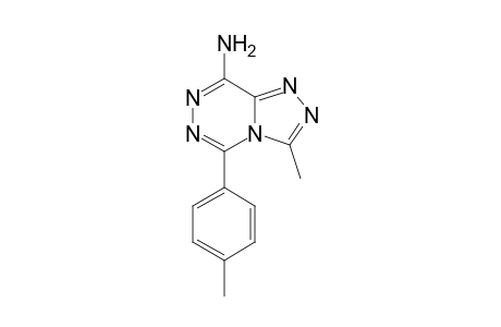 8-Amino-3-methyl-5-(4-methylphenyl)-1,2,4-triazolo[4,3-d][1,2,4]triazin