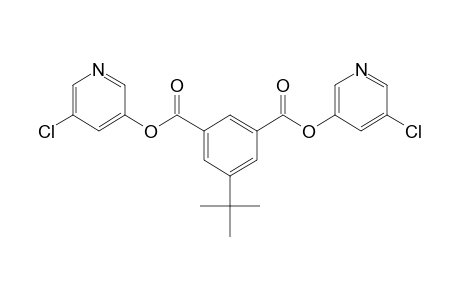 5-tert-butylisophthalic acid, bis(5-chloro-3-pyridyl) ester