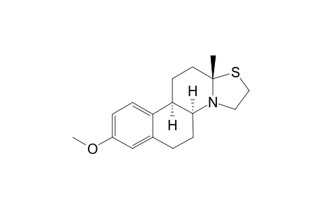 (+-)-3-Methoxy-14-aza-17-thia-8-isoestra-1,3,5(10)-triene