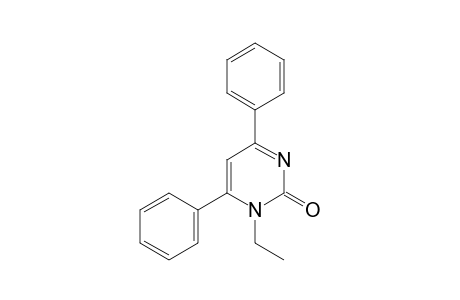 4,6-diphenyl-1-ethyl-2(1H)-pyrimidinone