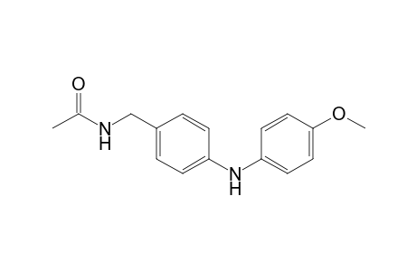 N-[4'-(4""-Methoxyphenylamino)benzyl]-acetamide