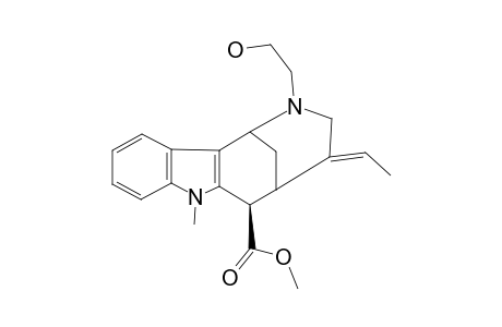 METHYL-(1RS,5SR,6SR)-4-(E)-ETHYLIDENE-2-(2-HYDROXYETHYL)-7-METHYL-1,2,3,4,5,6-HEXAHYDRO-1,5-METHANOAZOCINO-[4,3-B]-INDOLE-6-CARBOXYLATE