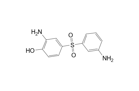 2-Amino-4-[(3-aminophenyl)sulfonyl]phenol