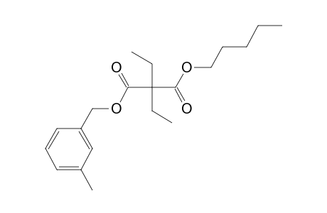 Diethylmalonic acid, 3-methylbenzyl pentyl ester