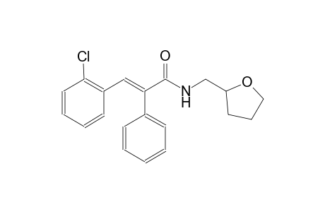 (2E)-3-(2-chlorophenyl)-2-phenyl-N-(tetrahydro-2-furanylmethyl)-2-propenamide