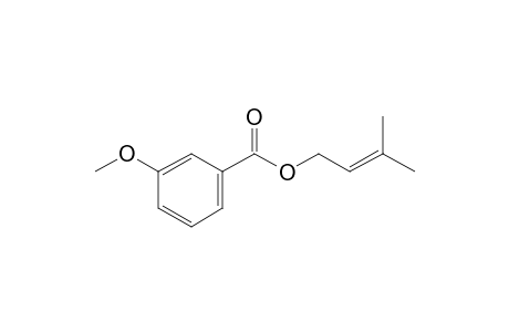 m-Anisic acid, 3-methylbut-2-enyl ester