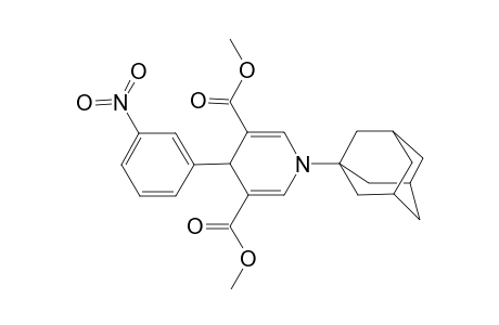 1-(1-adamantyl)-4-(3-nitrophenyl)-4H-pyridine-3,5-dicarboxylic acid dimethyl ester