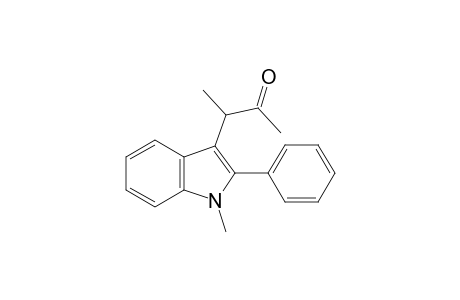 3-(1-methyl-2-phenylindol-3-yl)-2-butanone