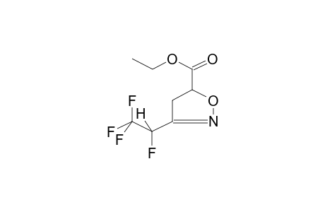 3-(2-HYDROTETRAFLUOROETHYL)-5-ETHOXYCARBONYL-1,2-ISOXAZOLINE