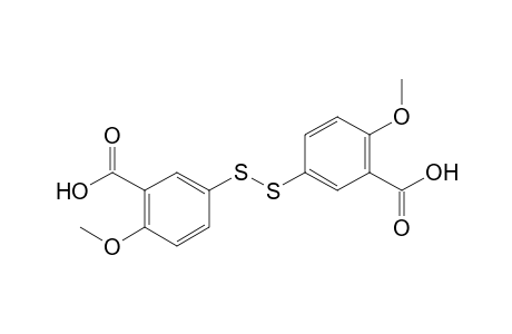 3,3'-Dithio-bis(6-methoxy-benzoic acid)