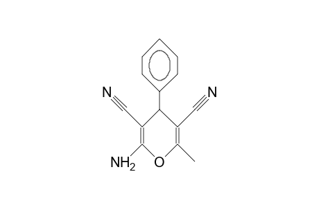 2-Amino-3,5-dicyano-6-methyl-4-phenyl-4H-pyran