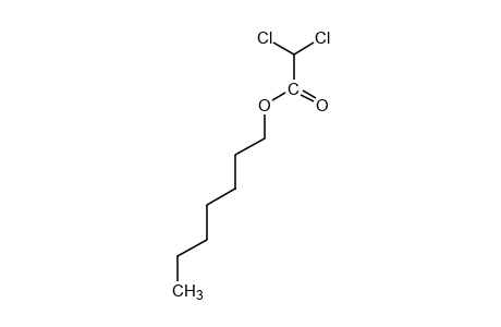 dichloroacetic acid, heptyl ester