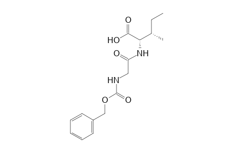 L-N-(N-Carboxyglycyl)isoleucine, N-benzyl ester