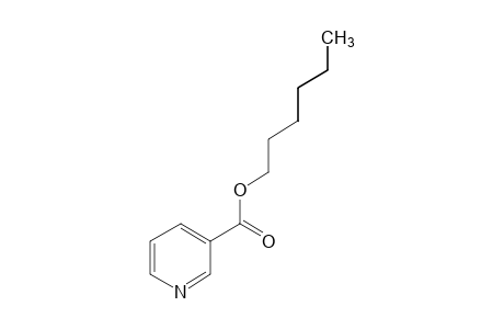 nicotinic acid, hexyl ester