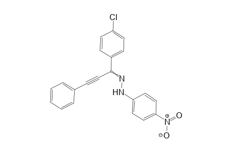 1-[1-(4-Chlorophenyl)-3-phenylprop-2-yn-1-ylidene]-2-(4-nitrophenyl)hydrazine