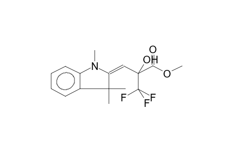 1,3,3-TRIMETHYL-2-(2-HYDROXY-2-METHOXYCARBONYL-3,3,3-TRIFLUOROPROPYLIDENE)INDOLINE (E/Z MIXTURE)